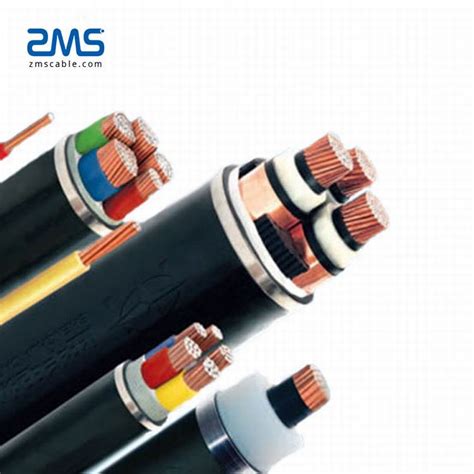 Low Voltage 4 240mm2 PVC Insulation And PVC Power Cable 4 Core Copper