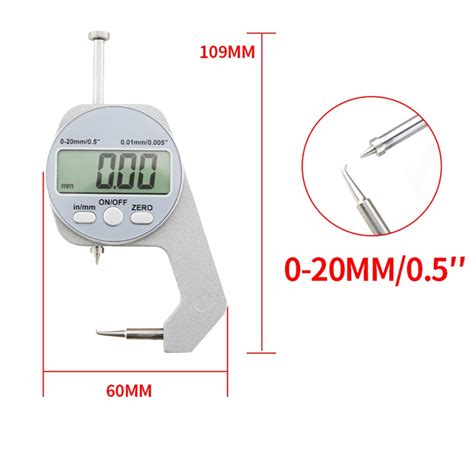 Badu.bg Дебеломер на цифров дисплей, електронен LCD микрометър ...