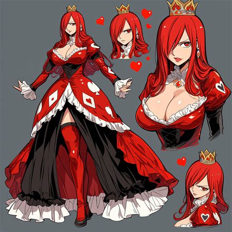 Tc8888 Character Sheet A Sexy Queen Of Hearts With By Tomcc2 On Deviantart