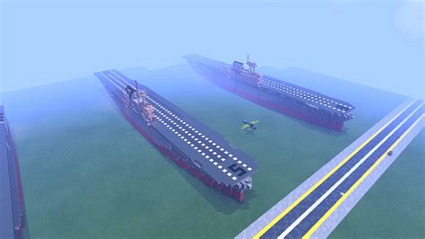 12 Scale American Warships Minecraft Map