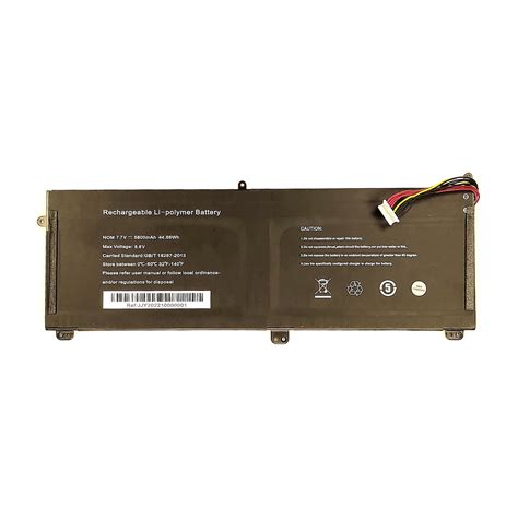 Laptop Replacement Battery For Irbis 17NBP4500 17NBP4500DS 7.7V 5800 44 ...