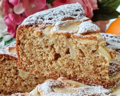 TORTA NUVOLA DI MELE E FARINA DI MANDORLE Dolce Ricetta Della Nonna