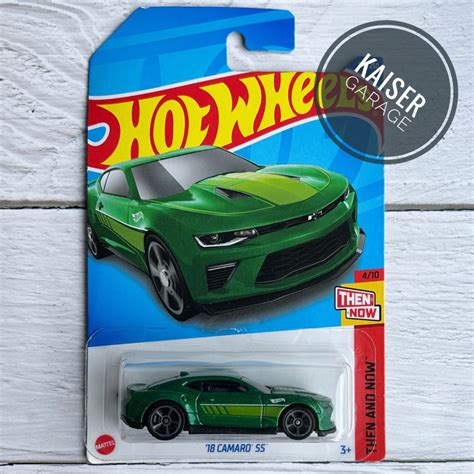 Hot Wheels Camaro Ss Metalflake Green Shopee Malaysia