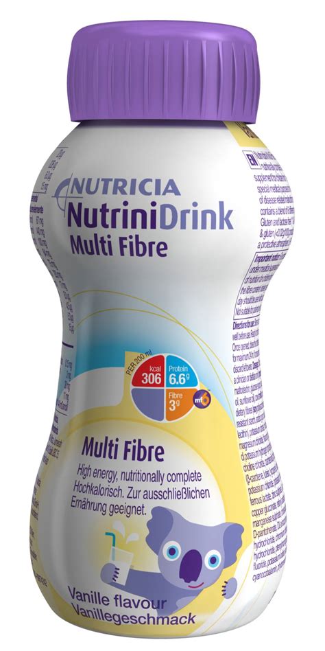 Nutricia Nutrini Drink Multi Fibre Θρεπτικό Συμπλήρωμα Διατροφής