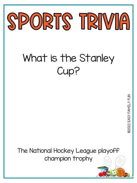 60 Cool Sports Trivia Questions for Kids and Adults