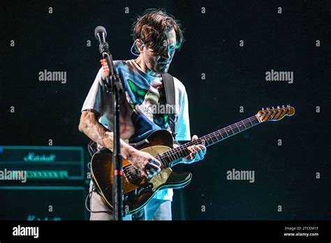 John Frusciante Guitar Red Hot Chili Peppers Live In Buenos Aires Argentina Stock Photo Alamy