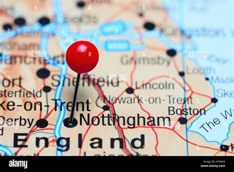 Nottingham mapa fotografías e imágenes de alta resolución Alamy