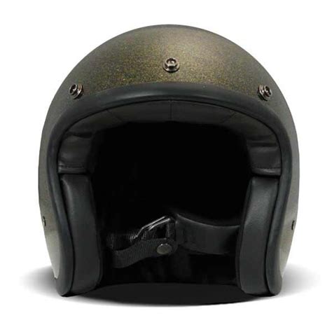 Casco Moto Dmd Jet Vintage Glitter Bronze