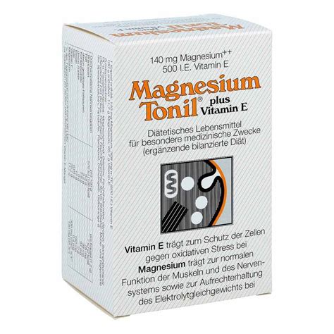 Magnesium Tonil Plus Vitamin E Kapseln Stk