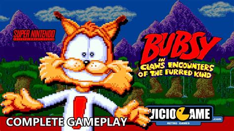 Bubsy Super Nintendo Complete Gameplay YouTube