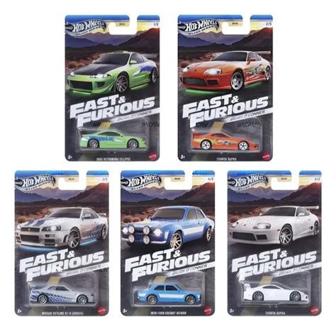Jual Hot Wheels Fast Furious Themed Assortment Mix H Brian O Conner Mitsubishi Eclipse