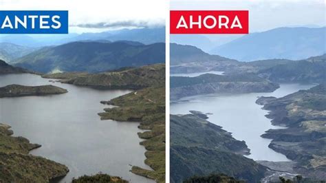 Bajos niveles de los embalses de Bogotá generan racionamientos de agua