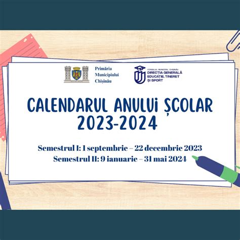 Structura Anului Scolar 2024 Dolj Image To U