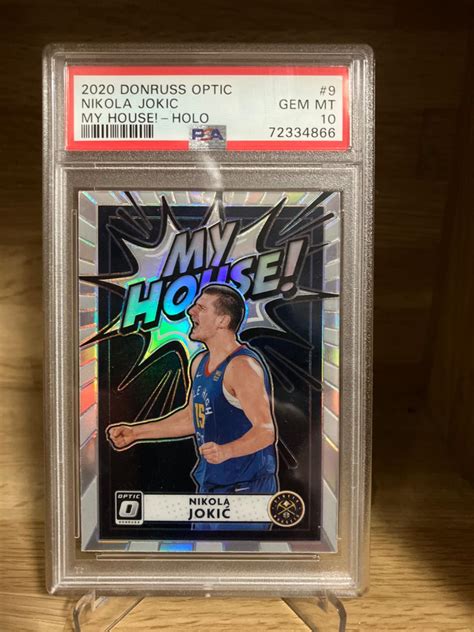 Nikola Jokic Holo Prices Panini Donruss Optic My House