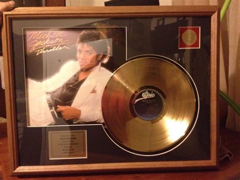 Michael Jackson Special Edition 24kt Gold Plated Album 1757604486