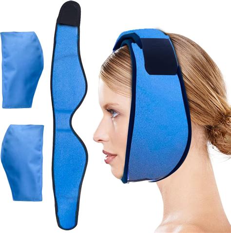 Amazon Ice Pack For Jaw Head And Chin Reusable Hot Or Cold Gel Packs Pain Relief For Tmj