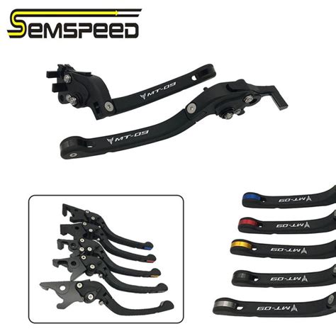 SEMSPEED CNC Motorcycle Foldable Brake Clutch Handle Levers For Yamaha