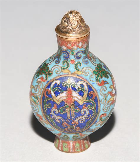 Email Cloisonné Snuff Bottle Schuler Auktionen Zürich