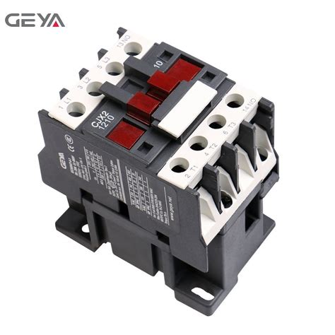 Geya Cjx Lc D Din Rail Electric Ac Contactor Magnetic V