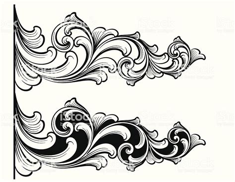 Designed By A Hand Engraver Traditional Scrollwork Engraving Designs