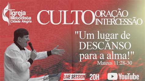 Culto l ORAÇÃO E INTERCESSÃO l 19 05 2020 YouTube