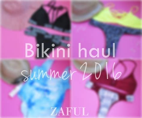 By Magdalena Haul Zaful Bikini Haul