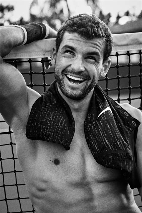 Grigor Dimitrov Shirtless