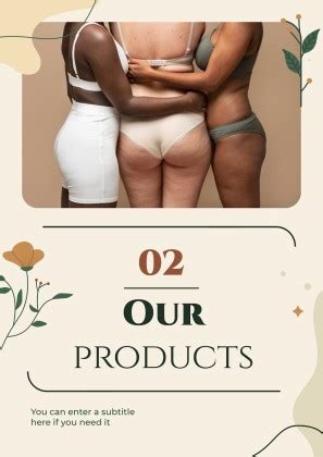 Lingerie Catalog Google Slides And Powerpoint Template