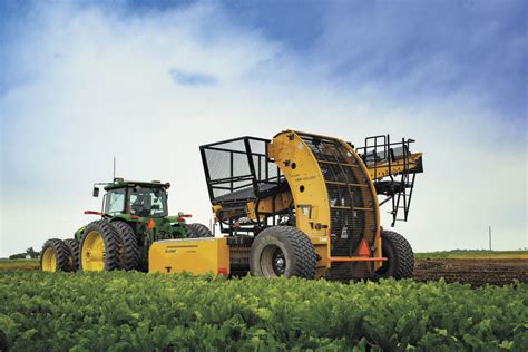 Beet Harvester Machine Hv R Alloway Standard Industries Inc