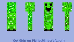 baby creeper Minecraft Skin