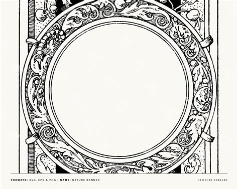 Nature Banners And Decorative Label Templates Png Svg And Eps Vector