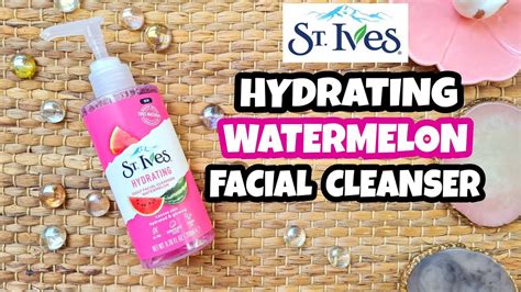 St Ives Hydrating Daily Cleanser Review St Ives Watermelon Daily