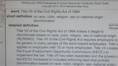 Everything You Need To Know About Title Vii Of The Civil Rights Act Of