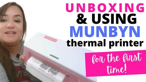 Munbyn Thermal Shipping Label Printer Review Watch This Before Purchasing Youtube