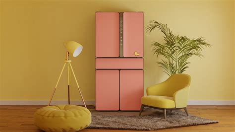 Karim Rashid Reimagines Appliances With The Kustom Refrigerator