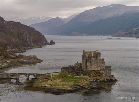 Eilean Donan Castle - Loch Duich, April 2016. - Richard Elliott Aerial ...