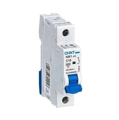 AH 16 CH automaattisulake 1P C-KÄYRÄ 16A CHINT 3208814