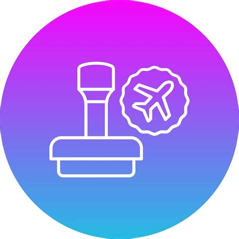Icono De Sello Vector Premium