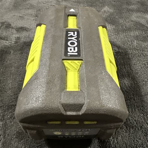 Ryobi Op4026 40 Volt Lithium Ion Battery For Parts Asis Wont Charge 46396001931 Ebay