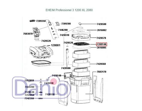 Eheim Решетка Eheim для 2080, 2180, цена на Запчасти и комплектующие ...