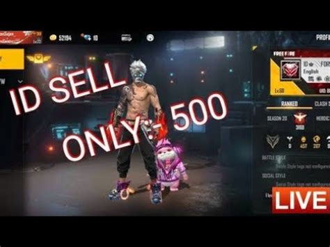 Hip Hop Id Sell Season Id Sale Free Fire Id Sell Only Rs Low