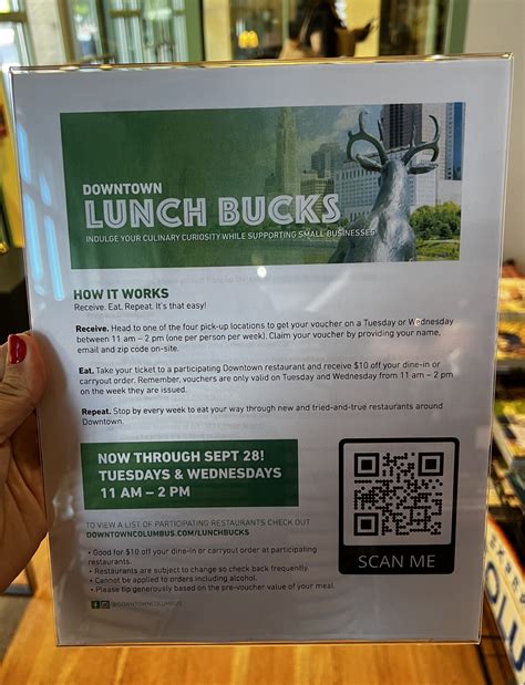 Support Local Businesses with Downtown Lunch Bucks - Eat Play CBUS