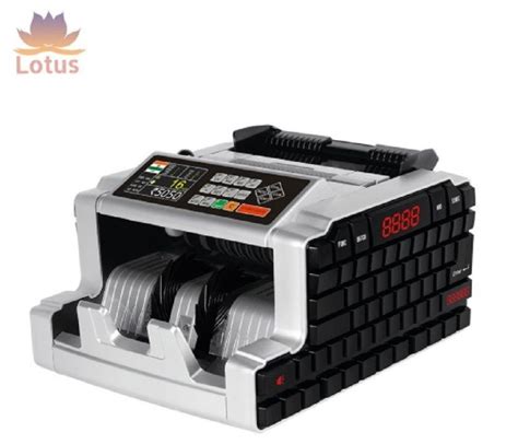 Fully Automatic Lotus Lt2000 Mix Value Currency Counting Machine Ir Hopper Capacity 100 Old