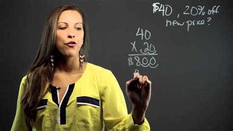 How To Solve Discount Problems Math Solutions Youtube