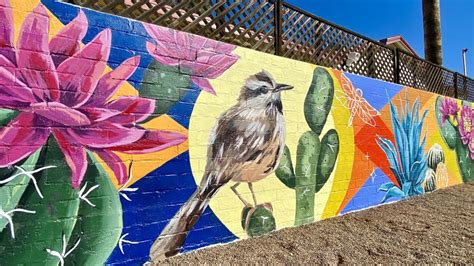 Local Muralist The Desert Pen Beautifies Tucson With Her Artwork