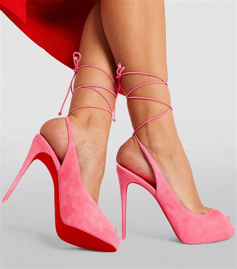 Peep Toe Lace Up Heels Top Sellers