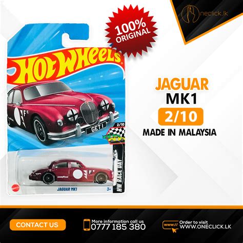 Hot Wheels Car Hw Race Day Jaguar Mk