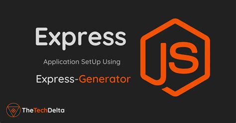 express generator  easily set   express application