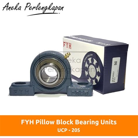 Jual Pillow Block Bearing Unit UCP 205 As 25mm FYH Japan Shopee