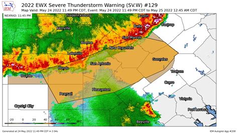 Texas Weather Alerts On Twitter Ewx Issues Severe Thunderstorm